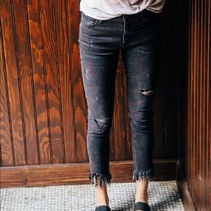 Great heights frayed skinny jeans